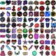 thumbnail image 1 of Pegatinas 200 piezas Pegatinas impermeables Estéticas para computadora portátil Monopatín Teléfono MacBook iPad Maletas Mtb Coche Bicicleta Motocicleta Tuning Cochecitos Cascos, 1 of 2