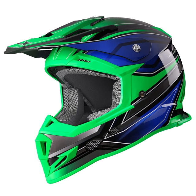 Casco GLX GX23 Dirt Bike Off-Road Motocross ATV DOT para adulto