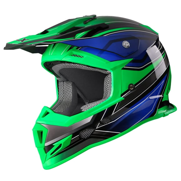Casco GLX GX23 Dirt Bike Off-Road Motocross ATV DOT para adulto