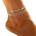 thumbnail image 1 of Femmes Cheville Mode Créative Simple Cheville Charme Bracelet Plage Cheville, 1 of 10