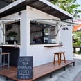 thumbnail image 7 of KFFKFF 36"L x 36"W Concession Stand Serving Window Food Truck Service Awning with Double-Point Fork Lock, 7 of 7