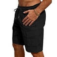 thumbnail image 5 of Blmnix Shorts Men Bike Shorts Cargo Mens Shorts Casual Short Low Black with Pockets Sweat Shorts Men,XXXXL, 5 of 7
