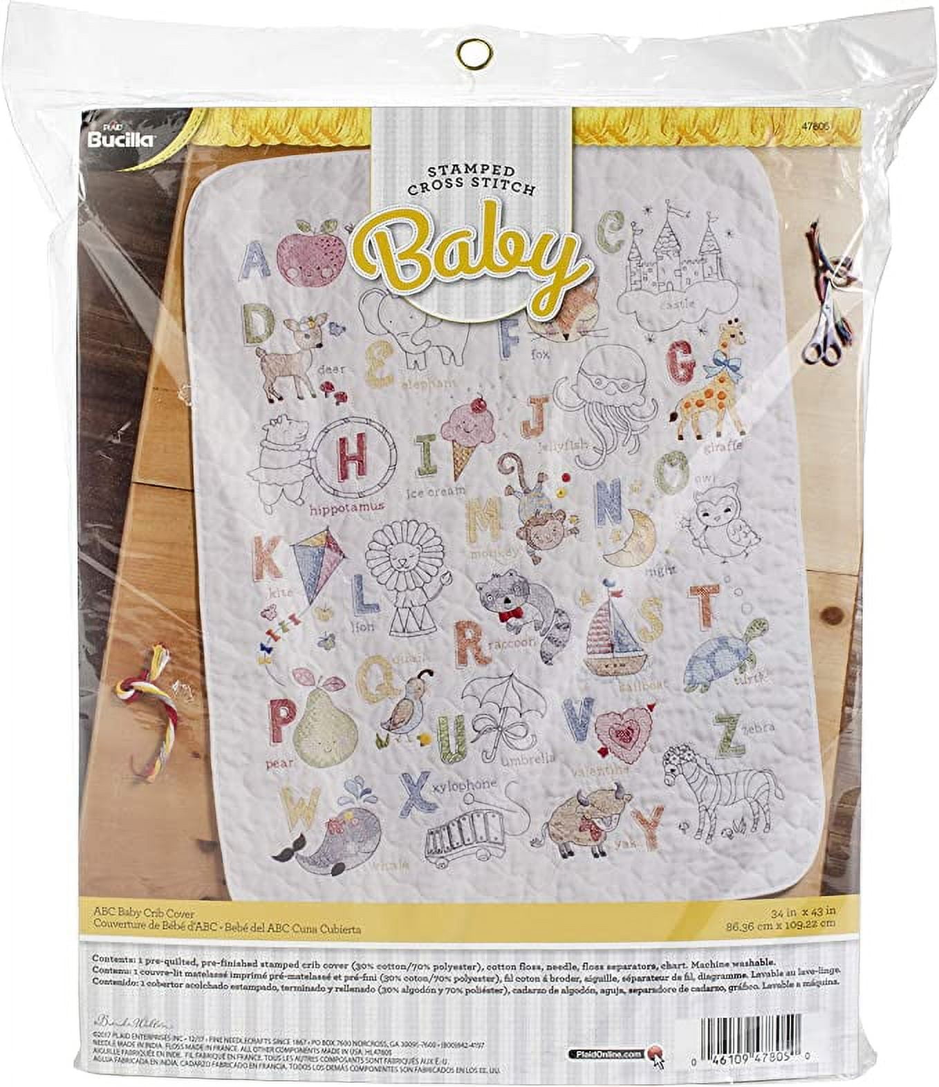 Weekend Kits Blog: Bucilla Cross Stitch Kits for Baby - Moving On!
