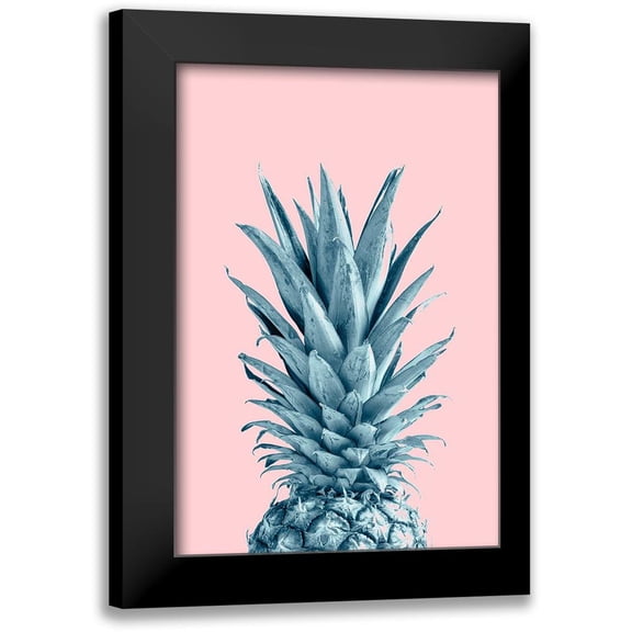 1x Studio III 11x14 Black Modern Framed Museum Art Print Titled - Pineapple Pink 06