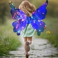 thumbnail image 1 of Disfraz de Halloween Ala de ángel con Música Y Luces Ala de Mariposa LED para Niñas Ala de Hada Iluminada para Festivales de Vacaciones de Navidad, 1 of 8