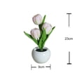 thumbnail image 3 of Labymos Lámpara de tulipán, lámpara de mesa, 3 of 8