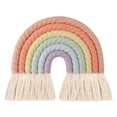 thumbnail image 3 of HeroNeo Macrame Rainbow Wall Decor for Bedroom Nursery Baby Rooms Tapestry Wall Hanging, 3 of 13