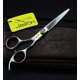 thumbnail image 5 of Tijeras profesionales de acero japonés de 15 cm con cuchillas de precisión y bolsa de almacenamiento., 5 of 5