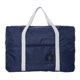 thumbnail image 2 of Bolsa de Viaje Grande Tipo Duffel - 48 X 16 X 32 Cm, Plegable, para Gimnasio, con Funda para Trolley, de Tela Oxford Negra/Azul Marino, Asas Reforzadas y Cremalleras de Acero Inoxidable para Viajes E, 2 of 7