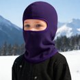thumbnail image 5 of Kilaqueen Youth Balaclava Ski Mask for Boys and Girls, Stretch Full Face Cover and Neck Warmer for Cold Weather Skiing, Cycling and Play, 5 of 9