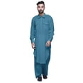thumbnail image 1 of Atasi Kurta Pyjama Pathani pour Hommes Kurta Pyjama Long Vêtements Décontractés, 1 of 5