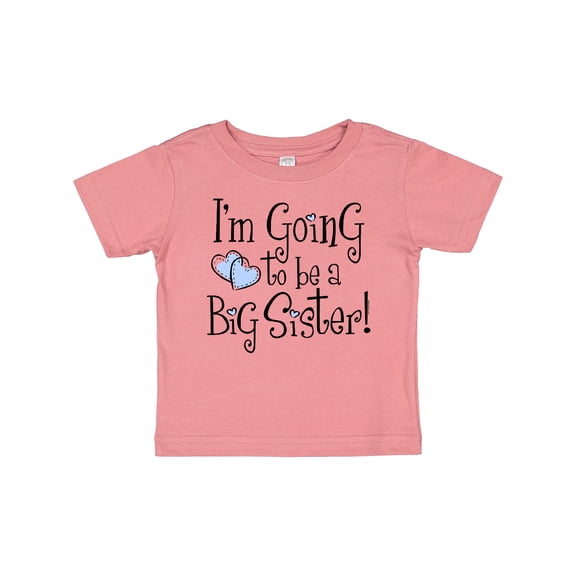 Inktastic Heart New Big Sister Girls Baby T-Shirt