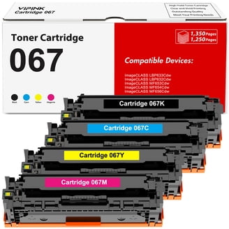 Canon 067 High-Quality Black Toner Cartridge, Standard Yield up to
