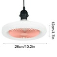 thumbnail image 2 of XGFHYJEH Ceiling Fan with Light, Ceiling Fan & Light Remote Controls, Chandelier Ceiling Fans, Modern Ceiling Fan, Ceiling Fan Clearance, White Flush Ceiling Fan, Smart Ceiling Fan, 2 of 7