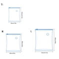 thumbnail image 3 of Vacuum Storage Bags, Compression Bags for Travel and Home, Airtight Sealed Packaging for Clothes and Bedding, Save Storage Space 39x28 Inch, 3 of 5