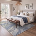 thumbnail image 2 of GENIMO 2'x3' Area Rug, Washable Non Slip Soft Modern Abstract Indoor Door Mat for Entryway Kitchen Laundry Room, Dusty Blue, 2 of 7