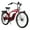 Step Over (Red), variant on Young Electric E-Classic Cruiser Ebike - 58mi Range, 500W Motor, 26" Tires, 310 lbs