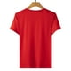 thumbnail image 4 of Tops con estampado de Pascua de manga corta con cuello redondo para mujer Fridja  bn4654, 4 of 6
