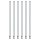 thumbnail image 1 of Uxcell 6 Pcs 10G 5 Pulgadas Aguja de Dispensa de Punta Romana con Lure Lock para Recargar Tintas Líquidas y Adhesivos, 1 of 5
