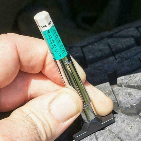 

Car Truck Tire Tread Depth Gauge Tester Standards Metric Gage Gauge Measures