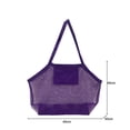 thumbnail image 2 of Bolsa De Playa Bolsa de natación plegable para niños al aire libre, almacenamiento de juguetes, bolsa de malla para la playa (púrpura) Likrtyny Para Estrenar, 2 of 3