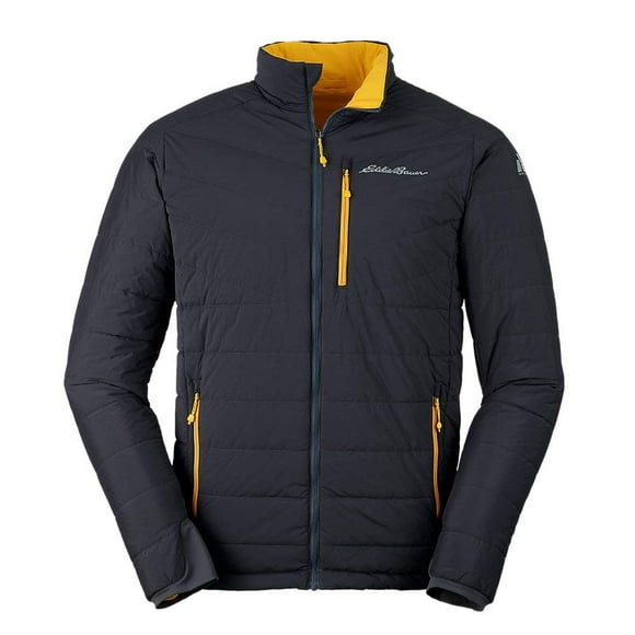 Eddie Bauer Men's IgniteLite Stretch Reversible Jacket Storm Medium