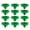 12 pieces, variant on Ywmsfl 6/12Pcs Sprinkler Head Guard Protector Damage Trimmers Green Outdoor Sprinkler Sprayer Guard