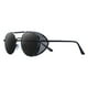 thumbnail image 1 of Gafas de sol Zulema Steampunk Ronde Vintage Lente Gris Mo Negro, 1 of 7