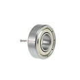 thumbnail image 3 of 698ZZ Deep Groove Ball Bearings Z2 8x19x6mm Double Shielded Chrome Steel 4 Pcs, 3 of 4