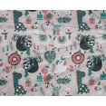 thumbnail image 5 of oneOone Polyester Spandex Dusty Pink Fabric Cute Animal Diy Clothing Quilting Fabric Print Fabric By Yard 56 Inch Wide, 5 of 6