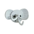 thumbnail image 2 of strola Toys Elephant Design Strong Adhesive Wall Hooks 3 Pack, Removable Rotating Plastic Hangers for Bathroom Kitchen Organization, Damage-Free Decorative, 2 of 6