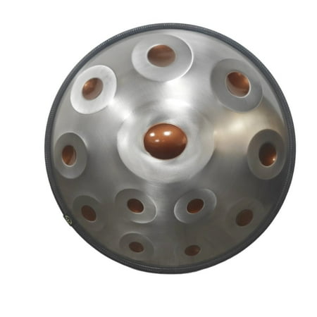 Golden Eyes 12notes Handpan for Musical Lover 22inch Handmade Drum with whole Sets for Adults Percussion Instruments