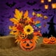 thumbnail image 4 of Calabaza de espuma para Halloween | Adorno de hoja de arce para la cosecha otoñal | Adorno de mesa de 30 cm | Calabaza artificial naranja ligera para Halloween, Acción de Gracias, decoración del, 4 of 6