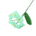 thumbnail image 2 of Fiudx Ramo de Flores Hecho a Mano, Hilo de Algodón Suave, Pétalos Ajustables, Inodoro y Antialérgico, Ideal para Decoración Del Hogar y La Oficina, Duradero, Perfecto para Bodas y Fiestas, Incluye 1, 2 of 2