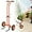 Orange, variant on Plant Caddy with Wheels, Heavy Duty Plant Dolly Cart with Adjustable Grabbing Arm and Suction Cups for Plant Pots, Garden Pot Mover Trolley Cart with Strap, Ideal for Indoor and Outdoor Use, Black