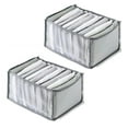 thumbnail image 2 of Organisateur de Vêtements pour Garde-Robe Paniers de Rangement pour Garde-Robe Organisateur de Vêtements pour Garde-Robe Paniers de Rangement pour Garde-Robe Économise de l'Espace Boîte de Rangement pour Vêtements Contenants de Rangement Portatifs pour Chambre, 2 of 8