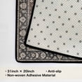 thumbnail image 5 of Bedside Rug 31x20 Inch Washable Soft Small Throw Rugs for Bedroom, Low Profile Non Slip Area Rug Indoor Floor Mat for Home Office Desk Vanity Pet Car Seat, 5 of 6
