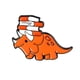 thumbnail image 4 of Guardurnaity Broches de esmalte de dibujos animados de aprendizaje, broches de Pin de ratón de biblioteca de dinosaurio, broche personalizado para niños, Type8 NO8 Guardurnaity CBP289184, 4 of 5