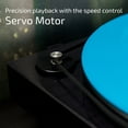 thumbnail image 3 of Fluance RT83 Reference High Fidelity Vinyl Turntable Record Player with Ortofon 2M Red Cartridge, Speed Control Motor, Record Weight, 3 in 1 Stylus and Record Cleaning Vinyl Accessory Kit, 3 of 8