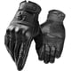 thumbnail image 1 of Guantes de piel de cabra para moto, protección para hombre, de cuero para moto, dedos completos, para todas las estaciones, talla 2XL, 1 of 4
