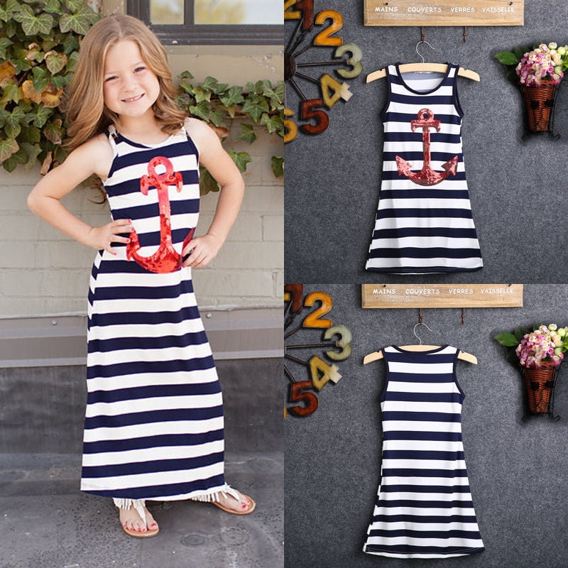Navy Blue 6Y Pick Ouic casual dress discount 90% KIDS FASHION Dresses Basic 