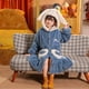 thumbnail image 3 of Pijama de Anime Sanrio Kuromi Cinnamoroll para niños, pantalones de manga larga engrosados, terciopelo Coral, dibujos animados, ropa de dormir para niños y niñas, Otoño e Invierno, 3 of 4
