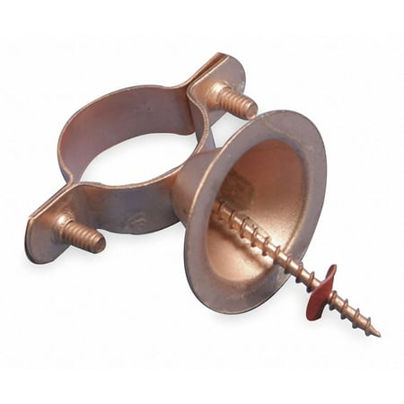 Lighting Hanger - Caddy Light Duty Bell Hanger, Copper Electro Plated Steel BH0100CP