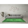 thumbnail image 3 of Ahgly Company Indoor Rectangle Persian Emerald Green Traditional Area Rugs, 5' x 8', 3 of 4
