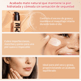 thumbnail image 5 of Base de Maquillaje Líquida Mate + Esponja Alta Cobertura Control Grasa de Larga Duración 40 ML ULTRAMO, 5 of 5