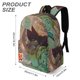 thumbnail image 3 of Chica de Pelea Invencible-theme Backpack, Campus style schoolbag Bookbag with Adjustable Shoulder Straps And Large Zip Compartment, Unisex Travel Bags.42x30x15cm, 3 of 6