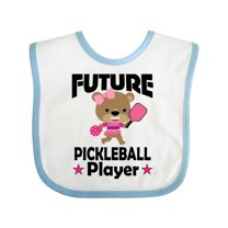 Inktastic Future Pickleball Player Girls Girls Baby Bib