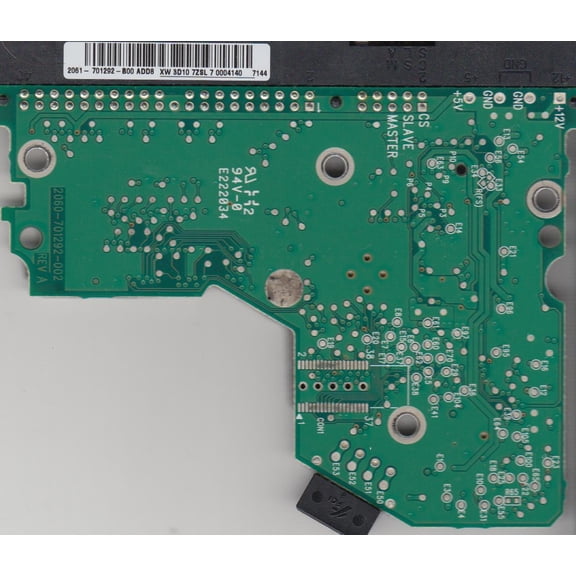 WD2000BB-00RDA0, 2061-701292-B00 ADD8, WD IDE 3.5 PCB