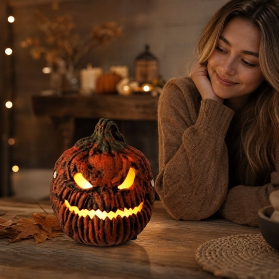 Halloween Pumpkin Porch Light Cover Outdoor Halloween Decoration