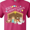 thumbnail image 4 of Inktastic Jesus is the Reason for the Season Christmas Nativity T-Shirt, 4 of 5